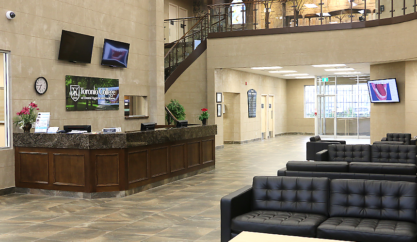 Toronto College of Dental Hygiene and Auxiliaries Inc. main clinic interior